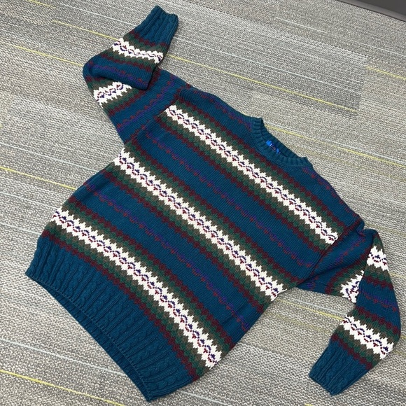 Pendleton Lobo Vintage Knit Pullover Crew Neck Sweater Sz.XL - Picture 4 of 10